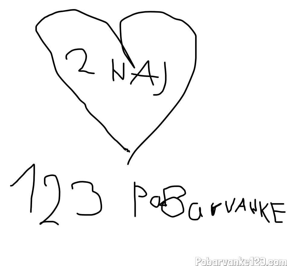 2 najbolša spletna stran pobarvank