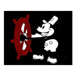 Pobarvana pobarvanka - Pobarvanka Miki Miške (Mickey Mouse)