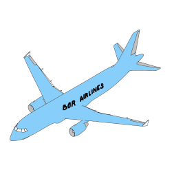 Pobarvana pobarvanka - Pobarvanka velikega aviona