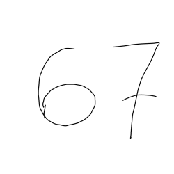67 six seven