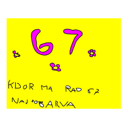 Pobarvana pobarvanka - :) 67 (: