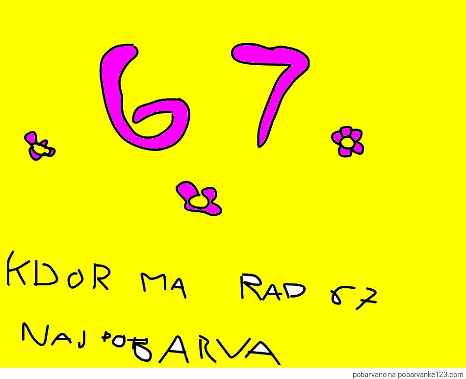 POBARVANA POBARVANKA - :) 67 (:
