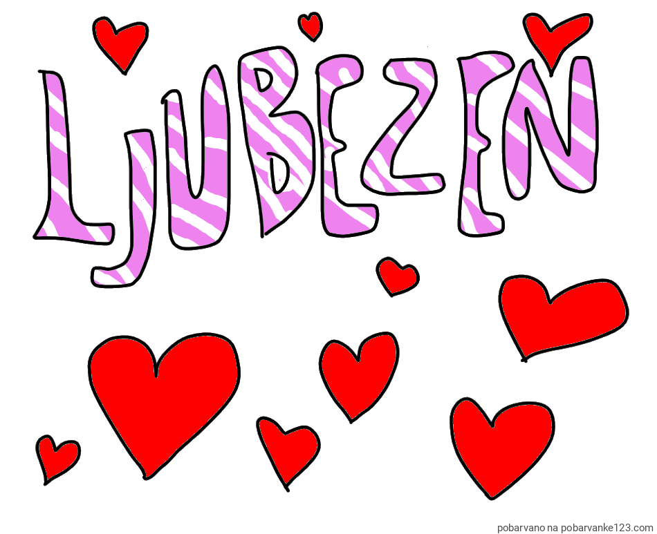 POBARVANA POBARVANKA - Pobarvanka ljubezni ❤