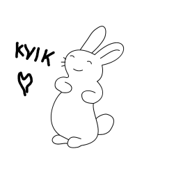 Pobarvana pobarvanka - Pobarvanka nasmejanega zajčka