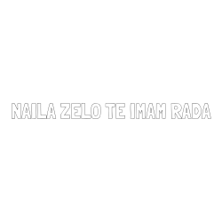 Online izdelana pobarvanka - Pobarvanka imena NAILA ZELO TE IMAM RADA