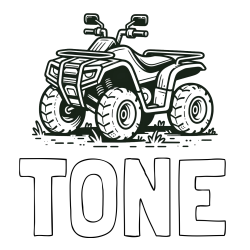 Online izdelana pobarvanka - Pobarvanka imena TONE in pobarvanka štirikolesnika