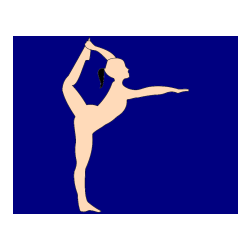 Pobarvana pobarvanka - Pobarvanka baletke med ogrevanjem