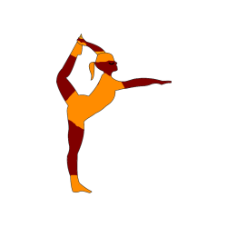 Pobarvana pobarvanka - Pobarvanka baletke med ogrevanjem