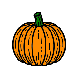 Pobarvana pobarvanka - Pobarvanka buče