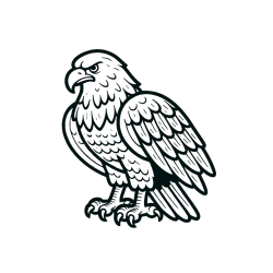 Pobarvana pobarvanka - Pobarvanka orla