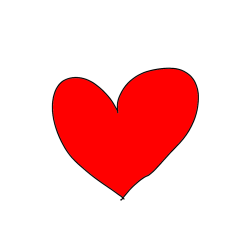 Pobarvana pobarvanka - Srček