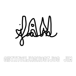 Online izdelana pobarvanka - Pobarvanka imena GBTHTUHJHGHUGTJUG   JIM in jan ime