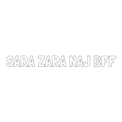 Online izdelana pobarvanka - Pobarvanka imena SARA ZARA NAJ BFF