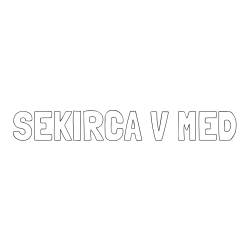 Online izdelana pobarvanka - Pobarvanka imena SEKIRCA V MED