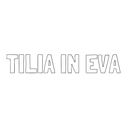 Online izdelana pobarvanka - Pobarvanka imena TILIA IN EVA