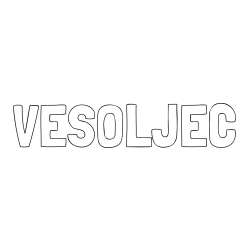 Online izdelana pobarvanka - Pobarvanka imena VESOLJEC