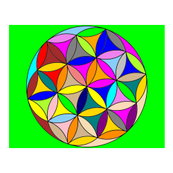 Pobarvana pobarvanka - Mandale 2