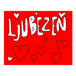 Pobarvana pobarvanka - Pobarvanka ljubezni ❤