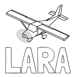 Online izdelana pobarvanka - Pobarvanka imena LARA in pobarvanka letala med letom