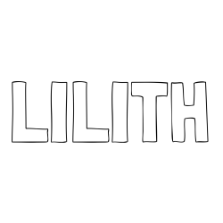 Online izdelana pobarvanka - Pobarvanka imena LILITH