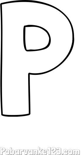 Pobarvanka imena P