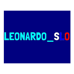 Pobarvana pobarvanka - Pobarvanka imena LEONARDO_SLO