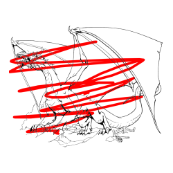 Pobarvana pobarvanka - Pobarvanka strašnega zmaja