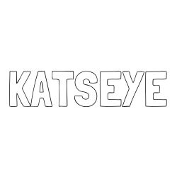 Online izdelana pobarvanka - Pobarvanka imena KATSEYE