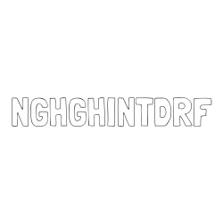 Pobarvanka imena NGHGHINTDRF