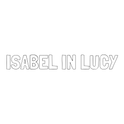 Pobarvanka imena ISABEL IN LUCY