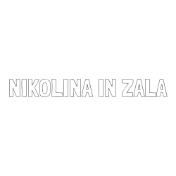 Online izdelana pobarvanka - Pobarvanka imena NIKOLINA IN ZALA
