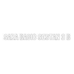 Online izdelana pobarvanka - Pobarvanka imena SARA BAGIC SESTAN 3 B