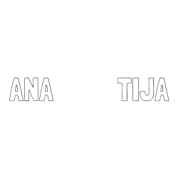 Online izdelana pobarvanka - Pobarvanka imena ANA          TIJA