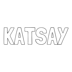 Online izdelana pobarvanka - Pobarvanka imena KATSAY