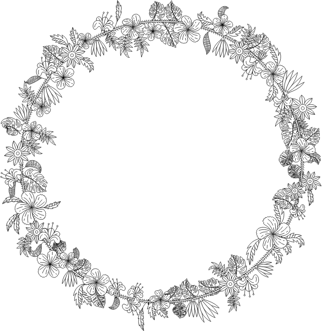 Pobarvanka adventni venček