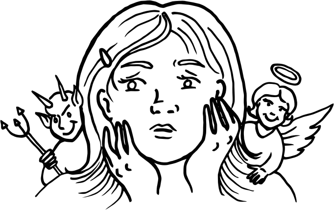 Pobarvanka angela varuha