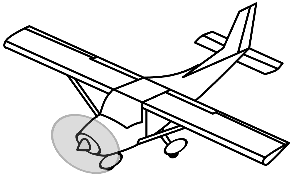 Pobarvanka letala med letom