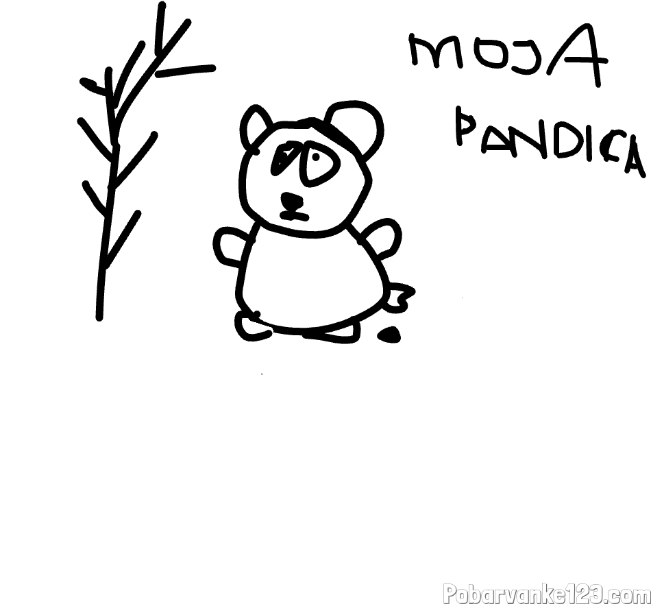 panda se iztreblja
