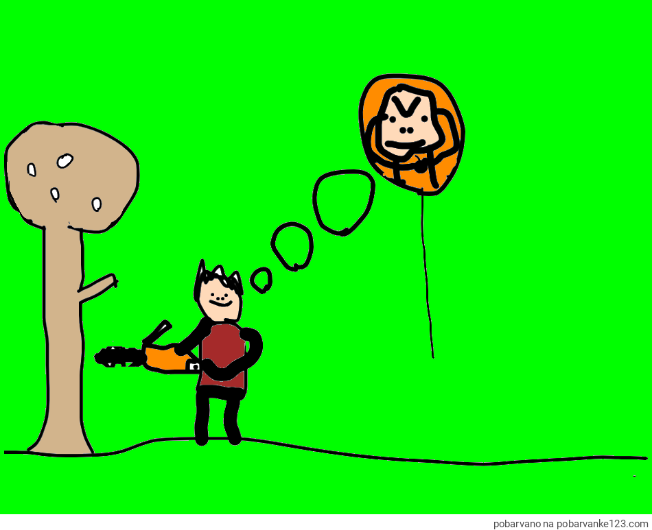 POBARVANA POBARVANKA - Gozdar in drevo