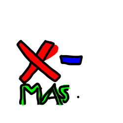 Pobarvana pobarvanka - božič