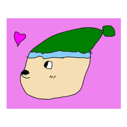 Pobarvana pobarvanka - božiček