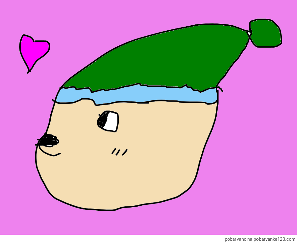 POBARVANA POBARVANKA - božiček