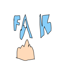 Pobarvana pobarvanka - fakič