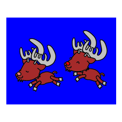 Pobarvana pobarvanka - Jelenčka