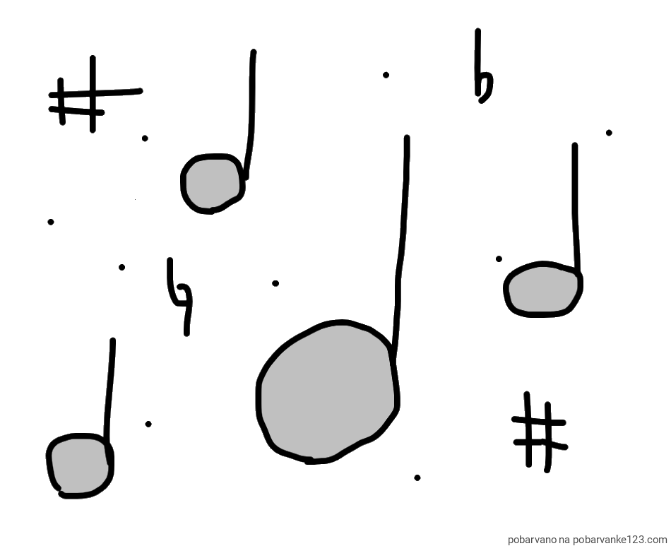 POBARVANA POBARVANKA - notke