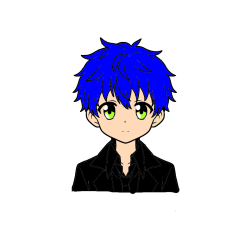 Pobarvana pobarvanka - Pobarvanka fanta v anime slogu