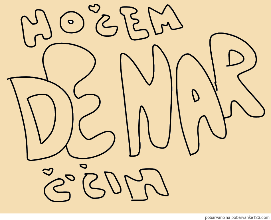 POBARVANA POBARVANKA - Pobarvanka Hočem denar 💲