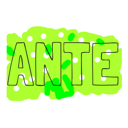 Pobarvana pobarvanka - Pobarvanka imena ANTE