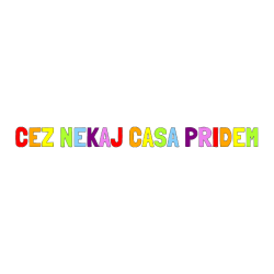 Pobarvana pobarvanka - Pobarvanka imena CEZ NEKAJ CASA PRIDEM