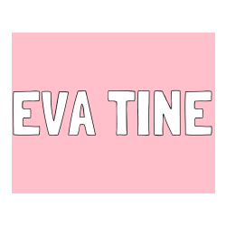 Pobarvana pobarvanka - Pobarvanka imena EVA TINE